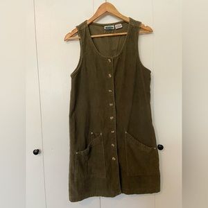 *VINTAGE* Next Issue Corduroy Dress